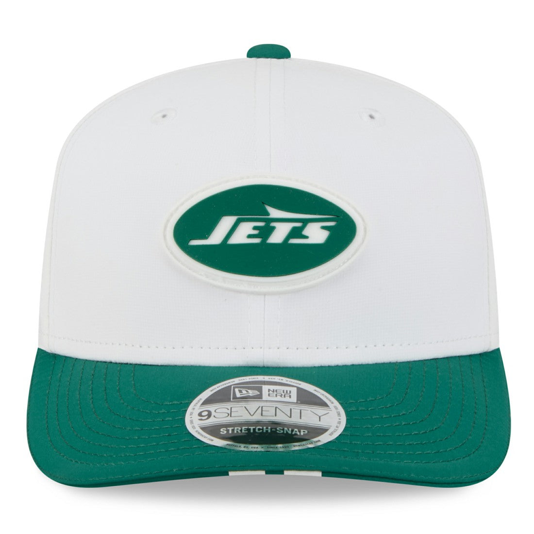New York Jets New Era 2025 NFL Training Camp 9SEVENTY Adjustable Hat - White/Green Hats