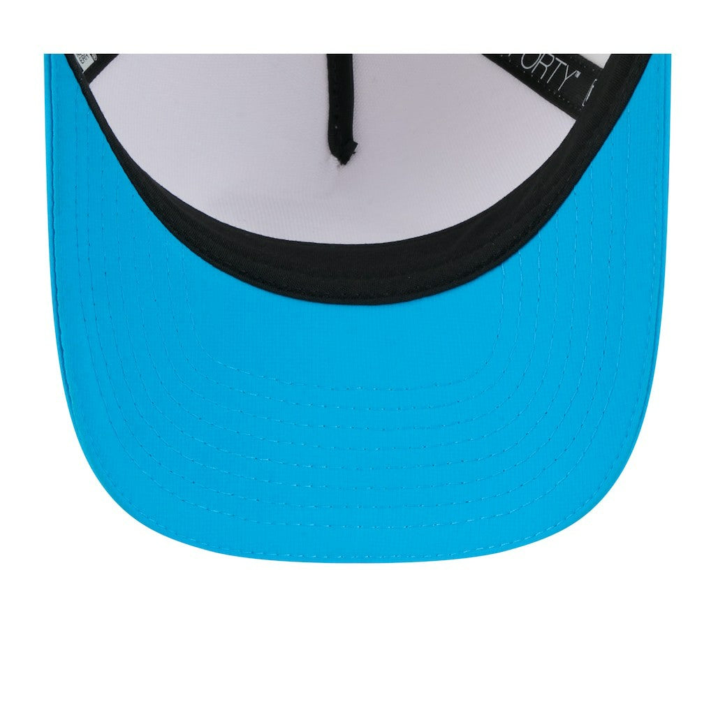 Carolina Panthers New Era 2025 NFL Training Camp A-Frame 9FORTY Adjustable Hat - White/Blue Hats