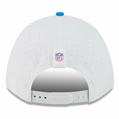 Detroit Lions New Era 2025 NFL Training Camp A-Frame 9FORTY Adjustable Hat - White/Blue Hats