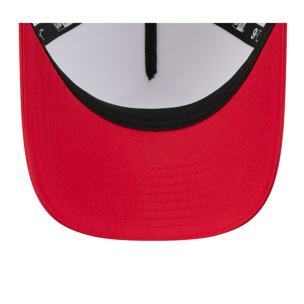 Kansas City Chiefs New Era 2025 NFL Training Camp A-Frame 9FORTY Adjustable Hat - White/Red Hats