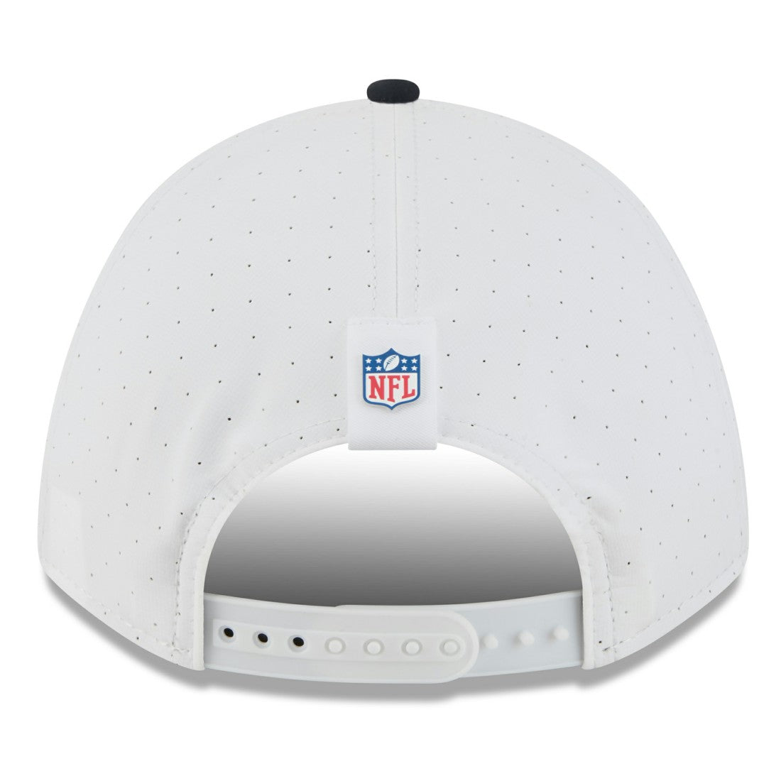 Houston Texans New Era 2025 NFL Training Camp A-Frame 9FORTY Adjustable Hat - White/Navy Hats