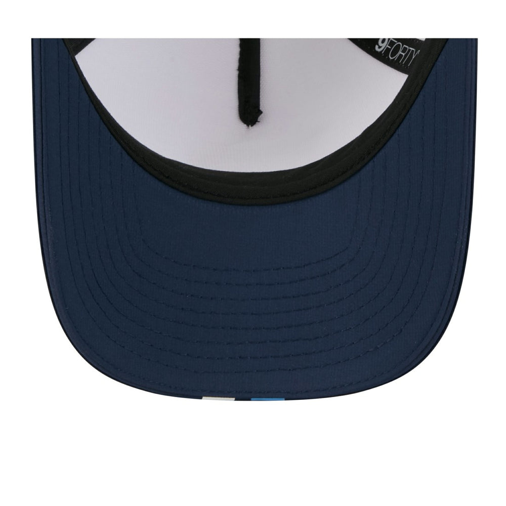Tennessee Titans New Era 2025 NFL Training Camp A-Frame 9FORTY Adjustable Hat - White/Navy Hats