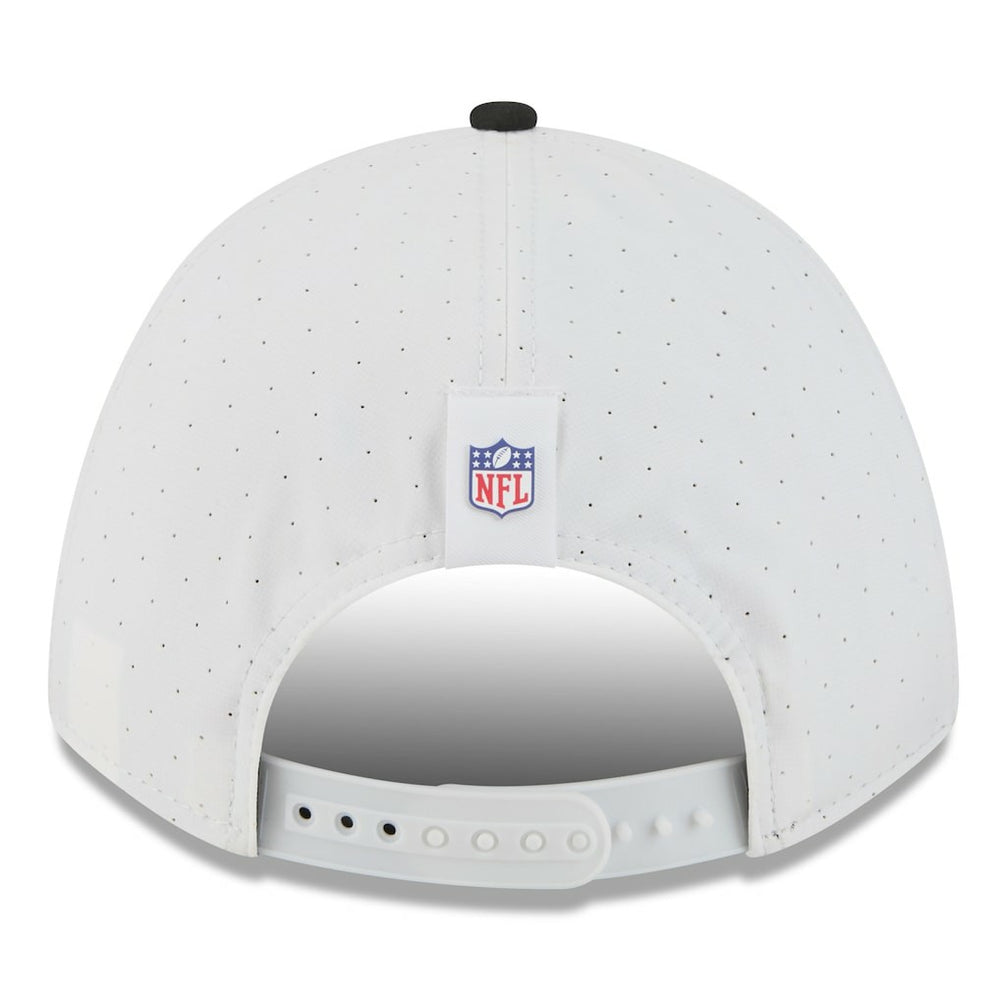 New Orleans Saints New Era 2025 NFL Training Camp A-Frame 9FORTY Adjustable Hat - White/Black Hats