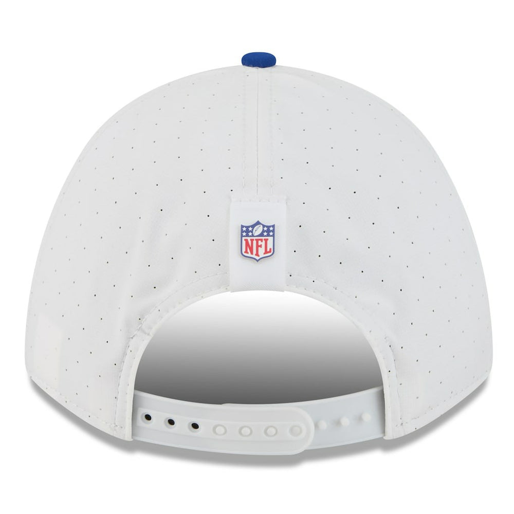 New York Giants New Era 2025 NFL Training Camp A-Frame 9FORTY Adjustable Hat - White/Royal Hats