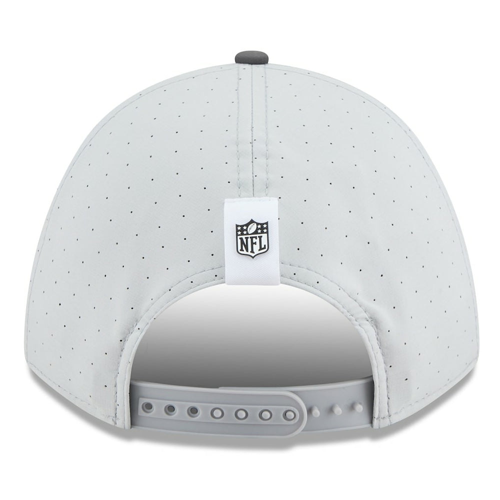Jacksonville Jaguars New Era 2025 NFL Training Camp A-Frame 9FORTY Adjustable Hat - Gray/Graphite Hats