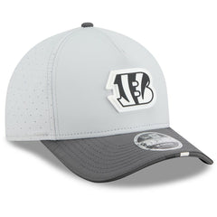 Cincinnati Bengals New Era 2025 NFL Training Camp A-Frame 9FORTY Adjustable Hat - Gray/Graphite Hats