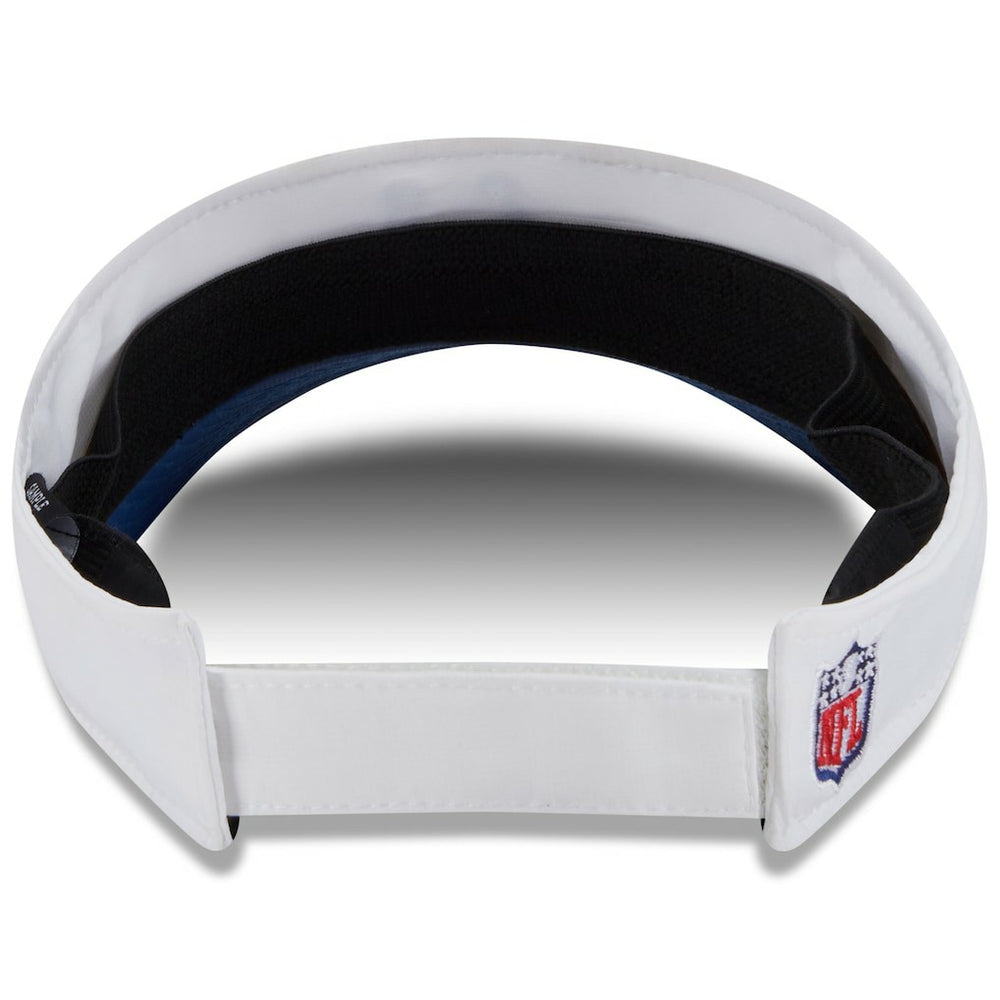 Indianapolis Colts New Era 2025 NFL Training Camp Adjustable Visor - White/Royal