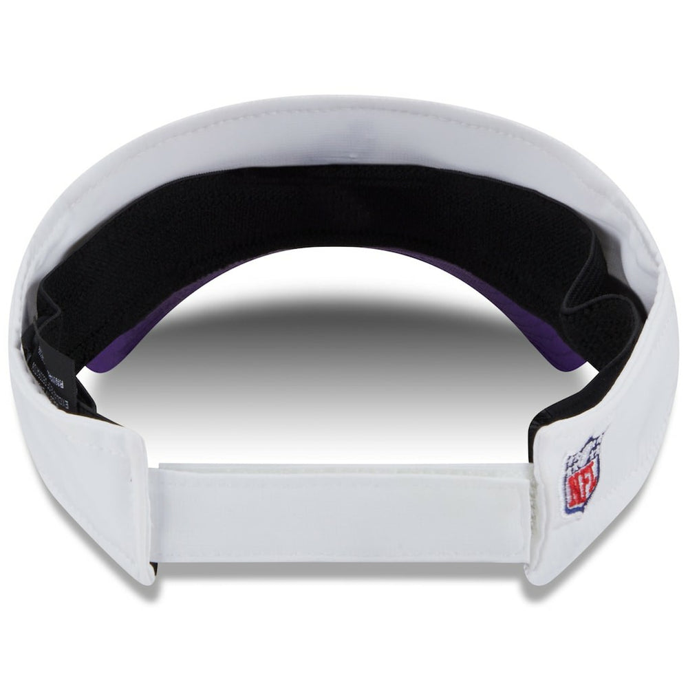 Minnesota Vikings New Era 2025 NFL Training Camp Adjustable Visor - White/Purple