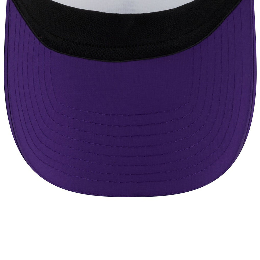 Minnesota Vikings New Era 2025 NFL Training Camp Adjustable Visor - White/Purple
