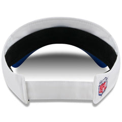 New York Giants New Era 2025 NFL Training Camp Adjustable Visor - White/Royal