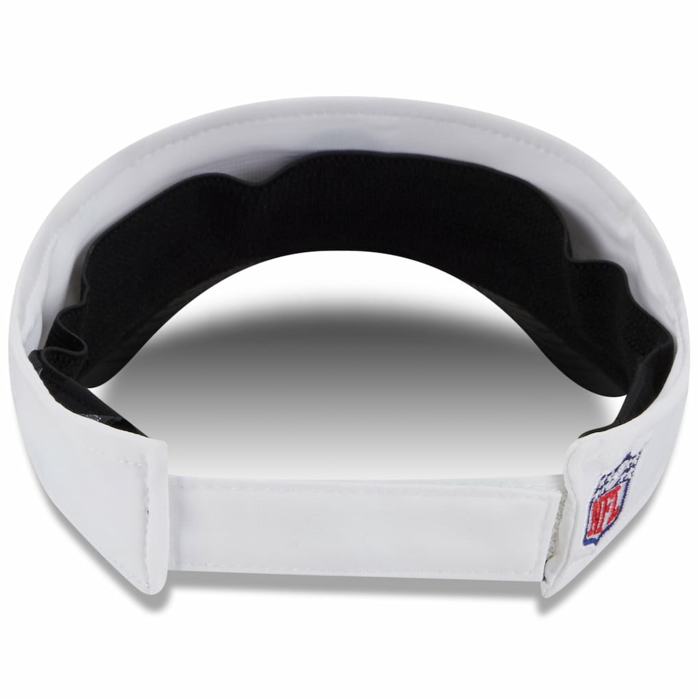 Pittsburgh Steelers New Era 2025 NFL Training Camp Adjustable Visor - White/Black