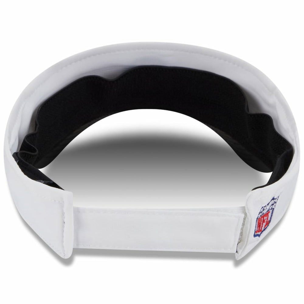 Pittsburgh Steelers New Era 2025 NFL Training Camp Adjustable Visor - White/Black