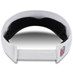 Atlanta Falcons New Era 2025 NFL Training Camp Adjustable Visor - White/Black