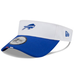 Buffalo Bills New Era 2025 NFL Training Camp Adjustable Visor - White/Royal