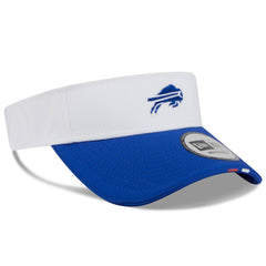 Buffalo Bills New Era 2025 NFL Training Camp Adjustable Visor - White/Royal
