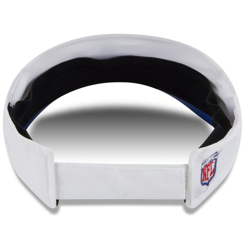 Buffalo Bills New Era 2025 NFL Training Camp Adjustable Visor - White/Royal