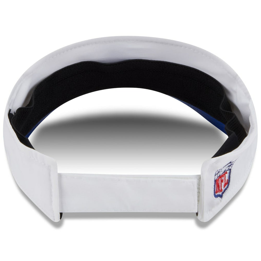 Buffalo Bills New Era 2025 NFL Training Camp Adjustable Visor - White/Royal
