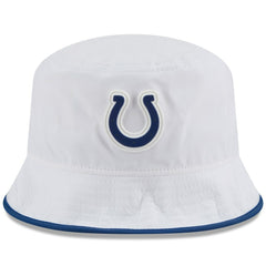 Indianapolis Colts New Era 2025 NFL Training Camp Stretch Bucket Hat - White Hats