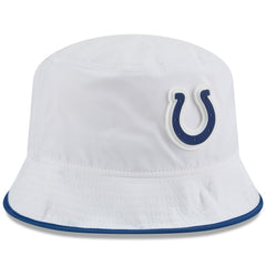 Indianapolis Colts New Era 2025 NFL Training Camp Stretch Bucket Hat - White Hats