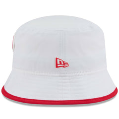 Kansas City Chiefs New Era 2025 NFL Training Camp Stretch Bucket Hat - White Hats