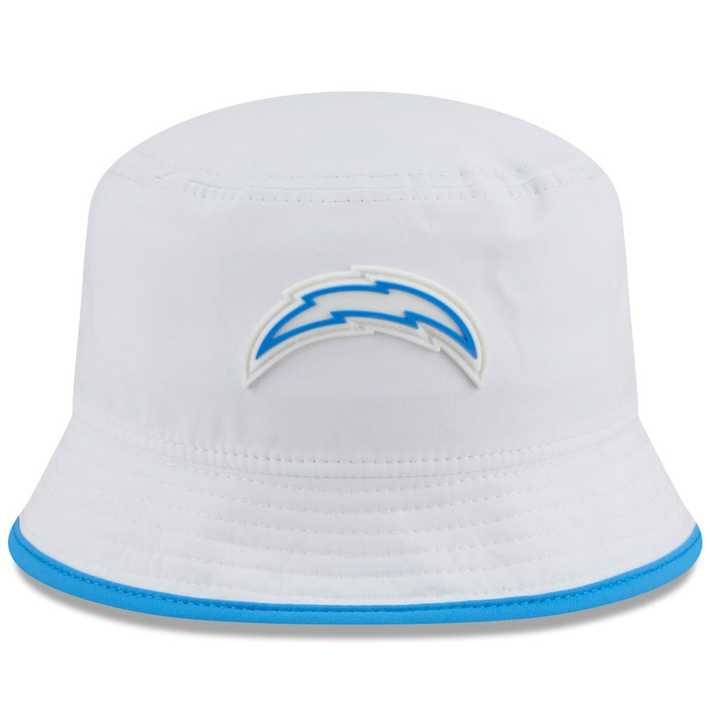 Los Angeles Chargers New Era 2025 NFL Training Camp Stretch Bucket Hat - White Hats