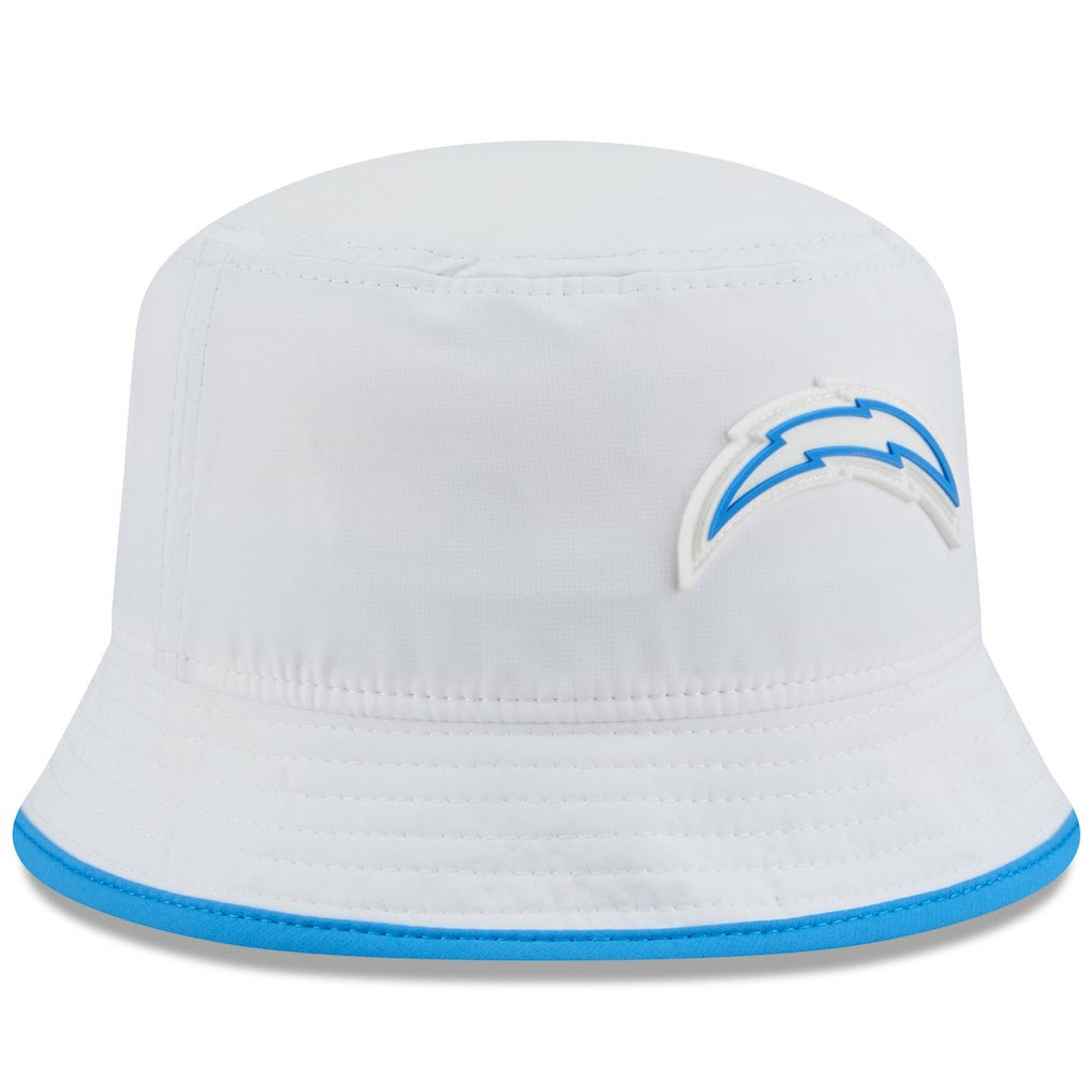 Los Angeles Chargers New Era 2025 NFL Training Camp Stretch Bucket Hat - White Hats