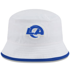 Los Angeles Rams New Era 2025 NFL Training Camp Stretch Bucket Hat - White Hats