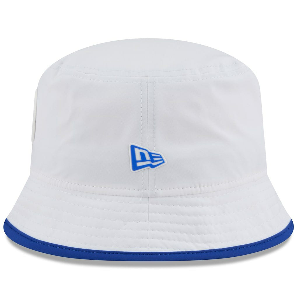 Los Angeles Rams New Era 2025 NFL Training Camp Stretch Bucket Hat - White Hats