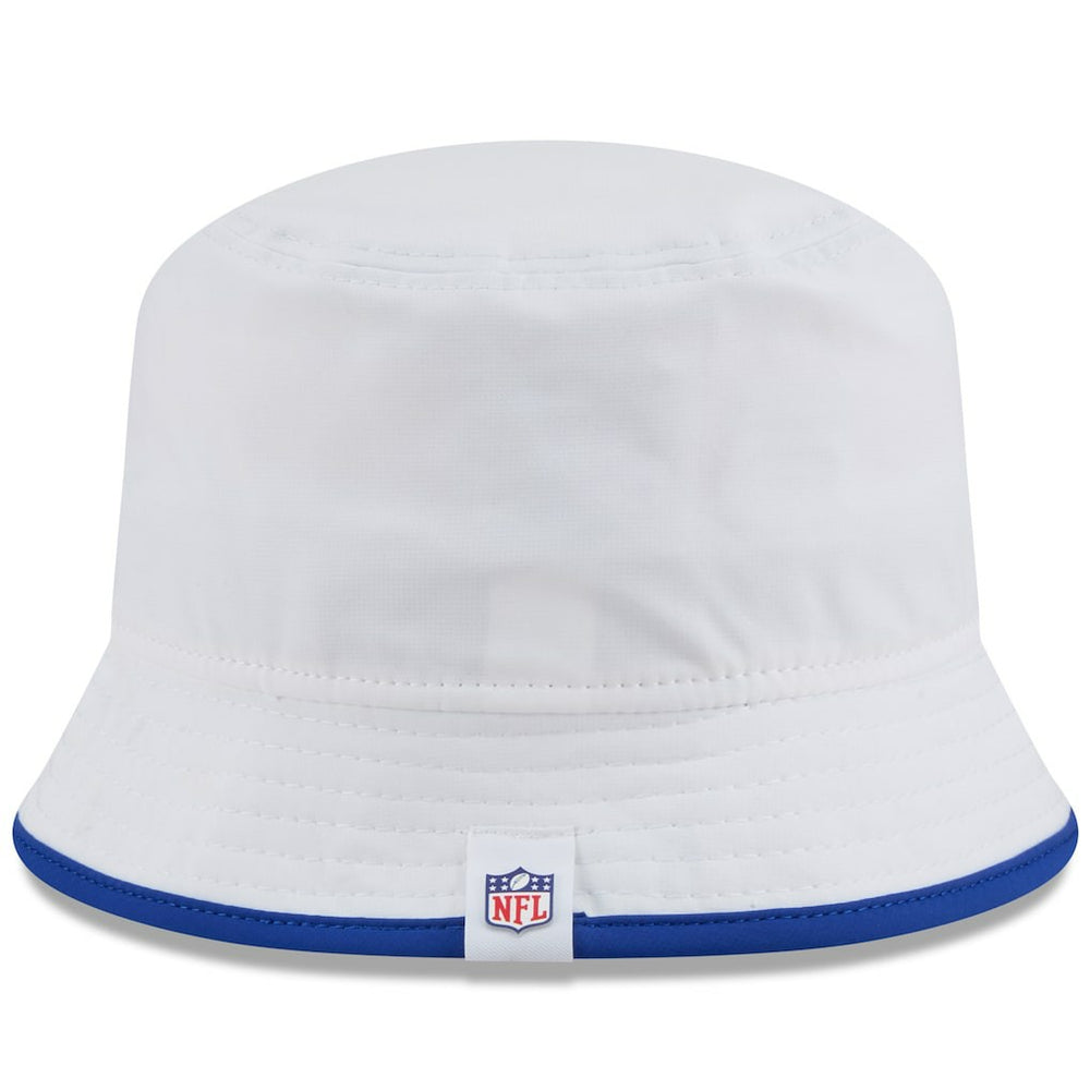 Los Angeles Rams New Era 2025 NFL Training Camp Stretch Bucket Hat - White Hats