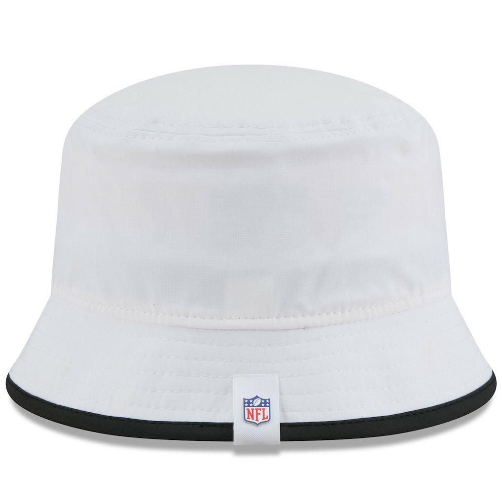 New Orleans Saints New Era 2025 NFL Training Camp Stretch Bucket Hat - White Hats