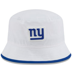 New York Giants New Era 2025 NFL Training Camp Stretch Bucket Hat - White Hats