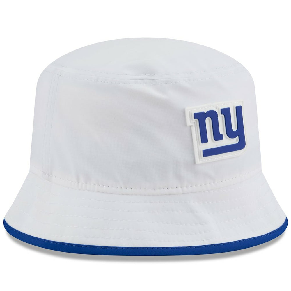 New York Giants New Era 2025 NFL Training Camp Stretch Bucket Hat - White Hats