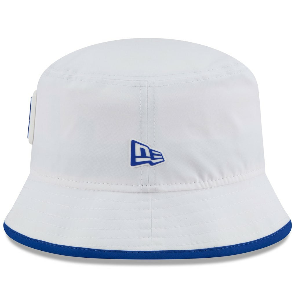 New York Giants New Era 2025 NFL Training Camp Stretch Bucket Hat - White Hats