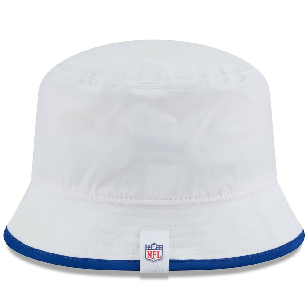 New York Giants New Era 2025 NFL Training Camp Stretch Bucket Hat - White Hats