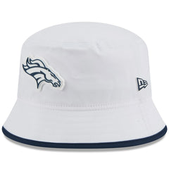 Denver Broncos New Era 2025 NFL Training Camp Stretch Bucket Hat - White Hats