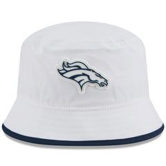 Denver Broncos New Era 2025 NFL Training Camp Stretch Bucket Hat - White Hats