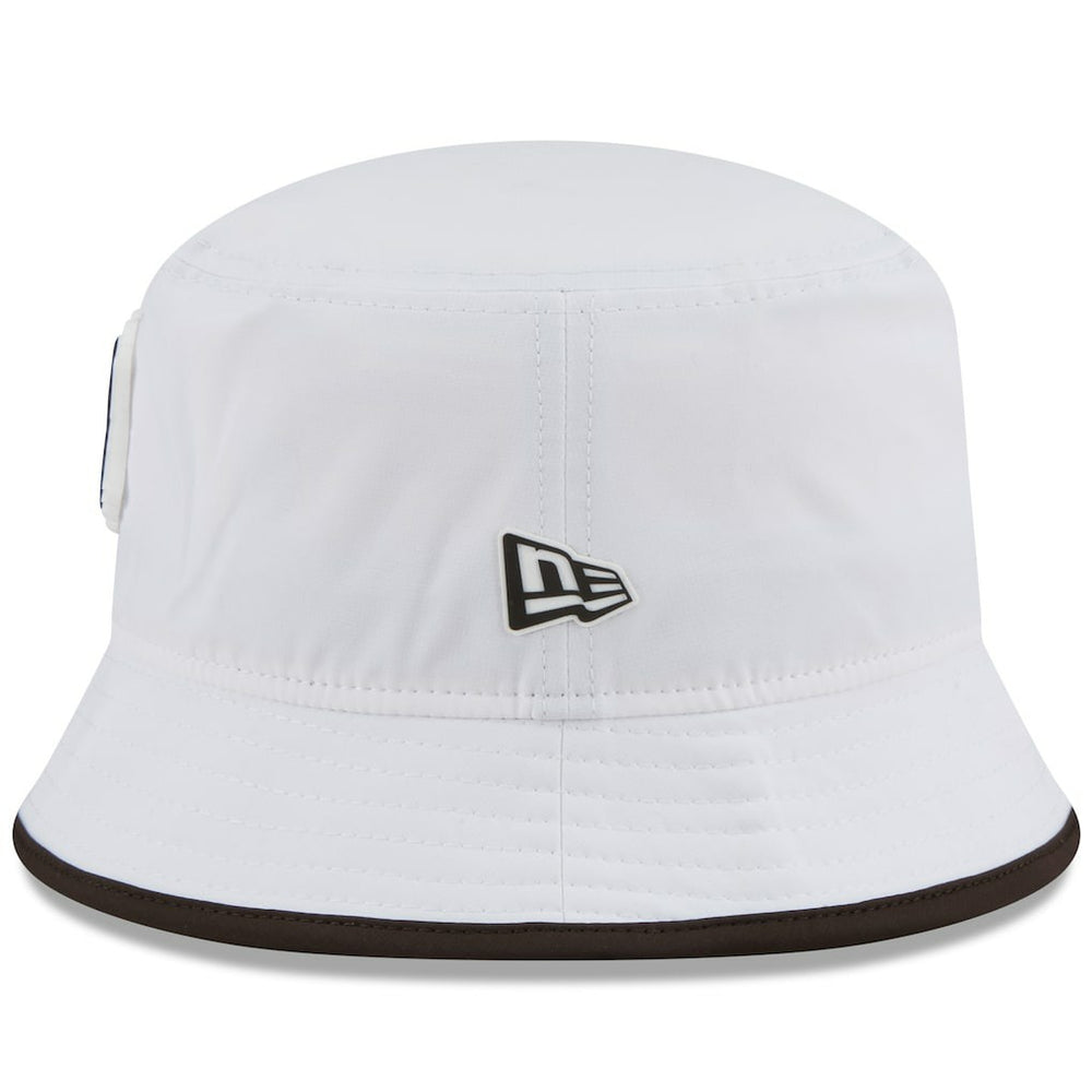 Cleveland Browns New Era 2025 NFL Training Camp Stretch Bucket Hat - White Hats