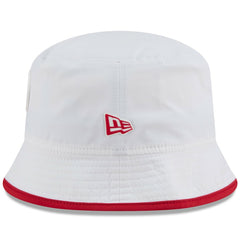 San Francisco 49ers New Era 2025 NFL Training Camp Stretch Bucket Hat - White Hats