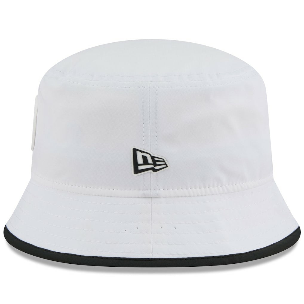 Pittsburgh Steelers New Era 2025 NFL Training Camp Stretch Bucket Hat - White Hats