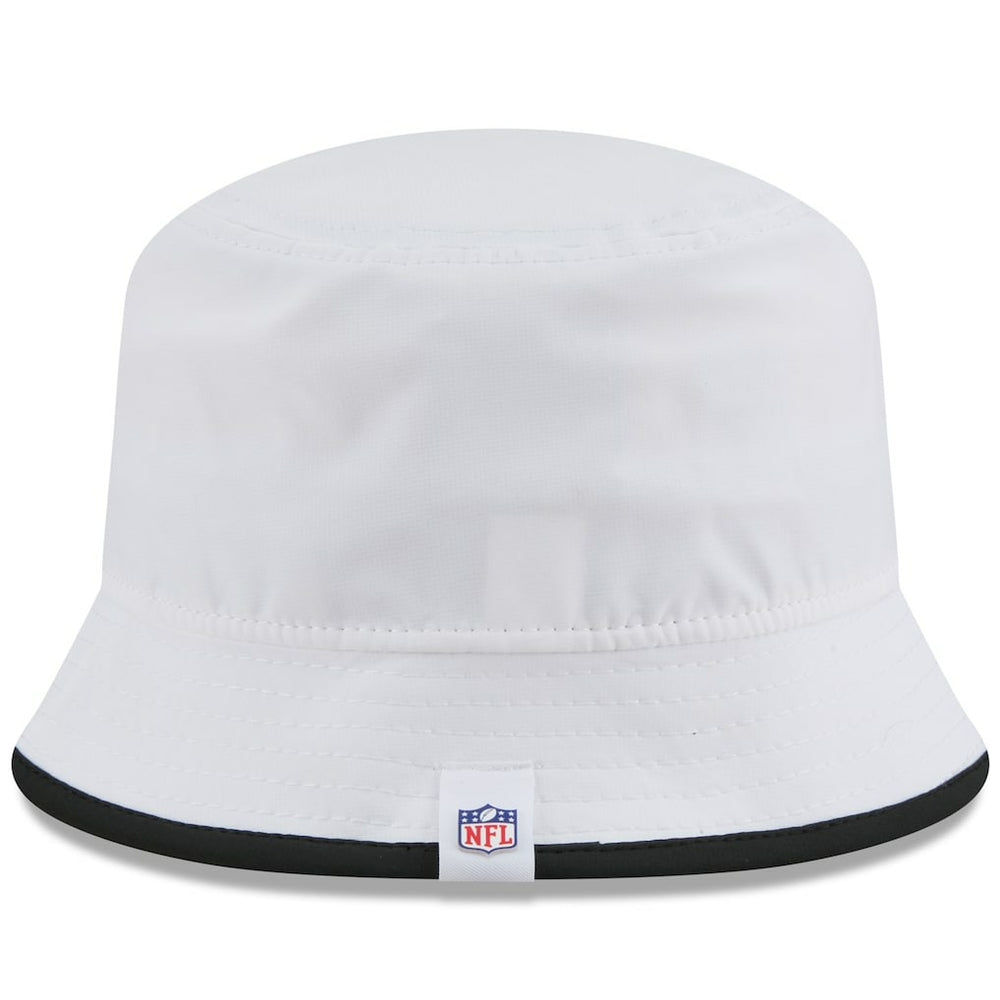 Pittsburgh Steelers New Era 2025 NFL Training Camp Stretch Bucket Hat - White Hats