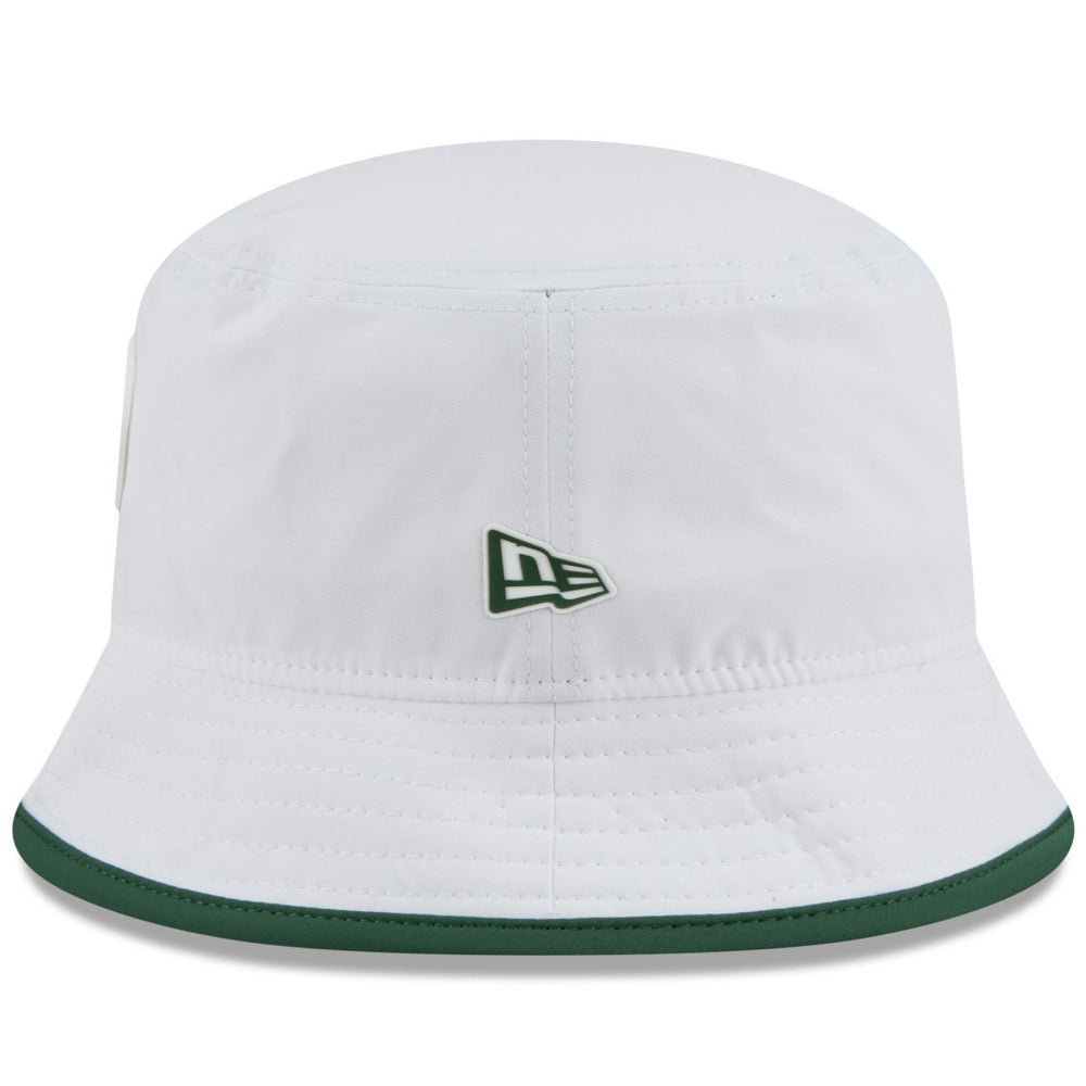 Green Bay Packers New Era 2025 NFL Training Camp Stretch Bucket Hat - White Hats