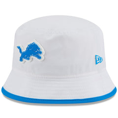 Detroit Lions New Era 2025 NFL Training Camp Stretch Bucket Hat - White Hats