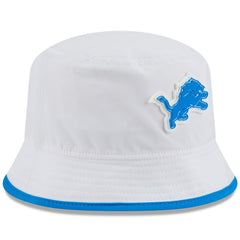 Detroit Lions New Era 2025 NFL Training Camp Stretch Bucket Hat - White Hats