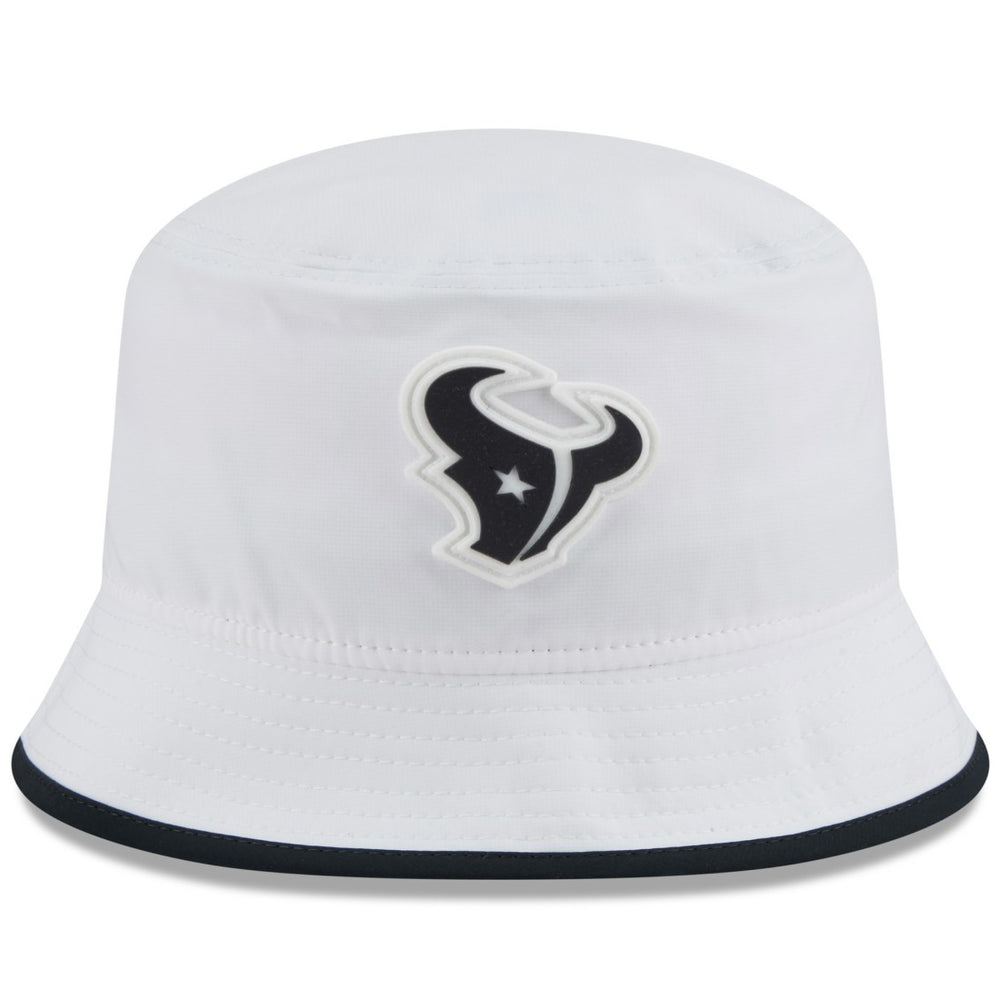Houston Texans New Era 2025 NFL Training Camp Stretch Bucket Hat - White Hats
