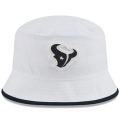Houston Texans New Era 2025 NFL Training Camp Stretch Bucket Hat - White Hats