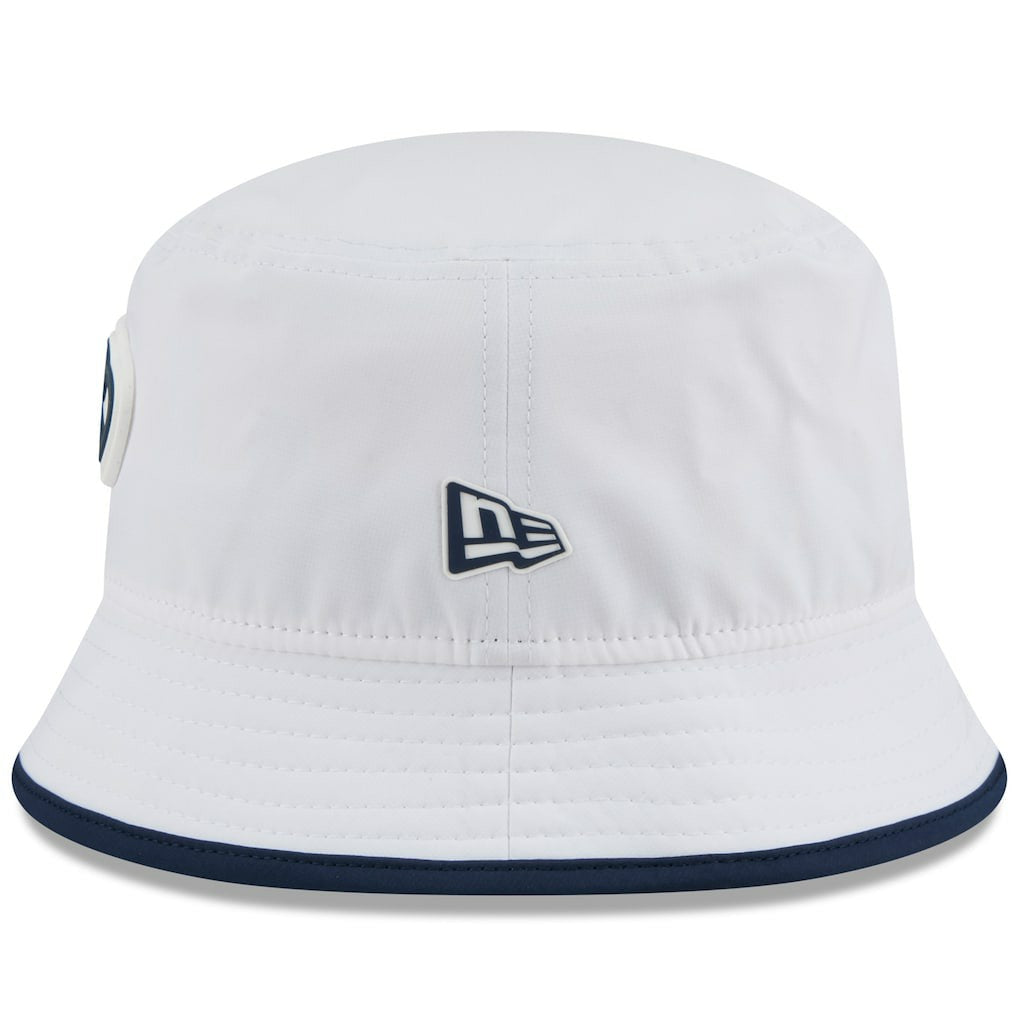 Seattle Seahawks New Era 2025 NFL Training Camp Stretch Bucket Hat - White Hats