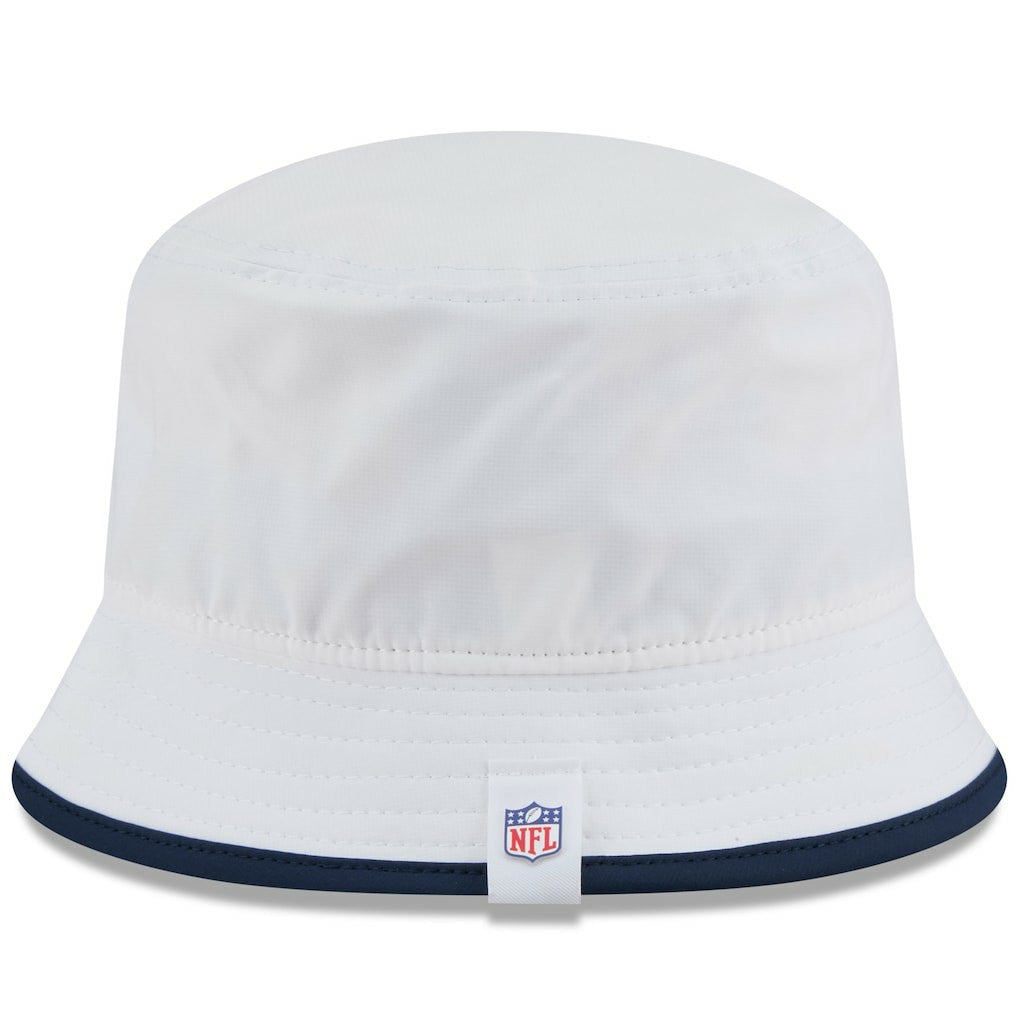 Seattle Seahawks New Era 2025 NFL Training Camp Stretch Bucket Hat - White Hats