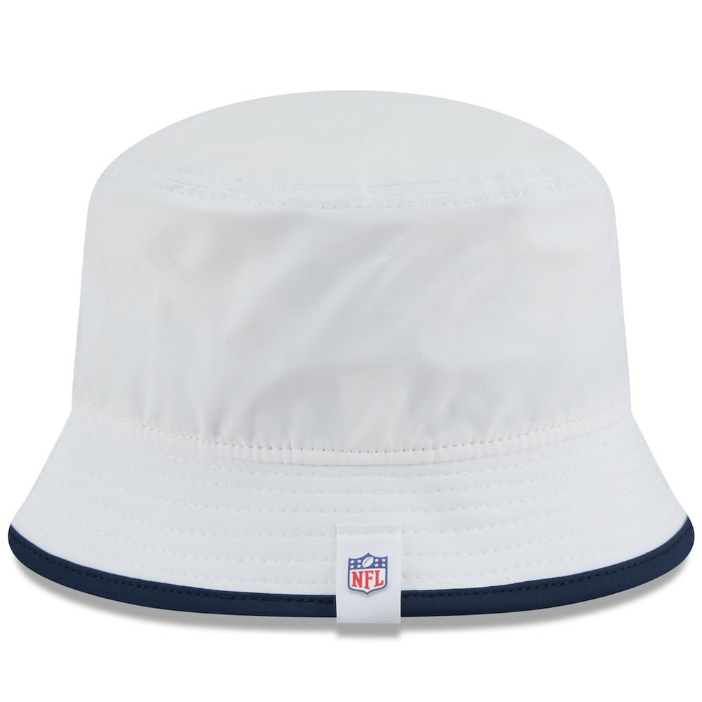 Seattle Seahawks New Era 2025 NFL Training Camp Stretch Bucket Hat - White Hats