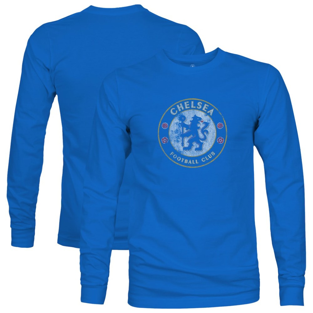 Chelsea 1863FC Color Badge Long Sleeve T-Shirt Blue