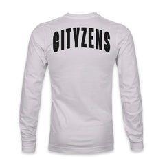 Manchester City 1863FC Back Team Arch Long Sleeve T-Shirt Gray
